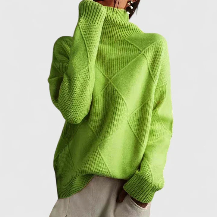 Wilma | Cozy Turtleneck Knit Sweater