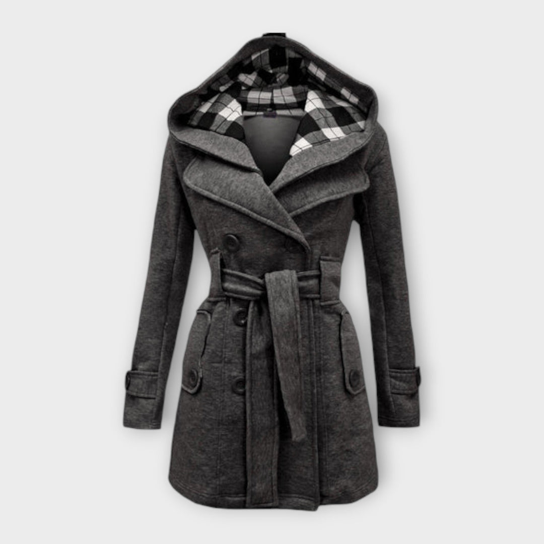 Savannah | Trench élégant à capuche