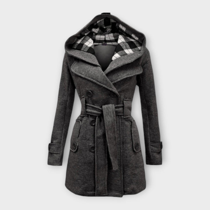Savannah | Trench élégant à capuche
