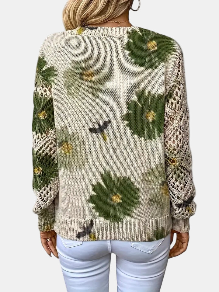 Fern | Blooming Chic Knit Sweater