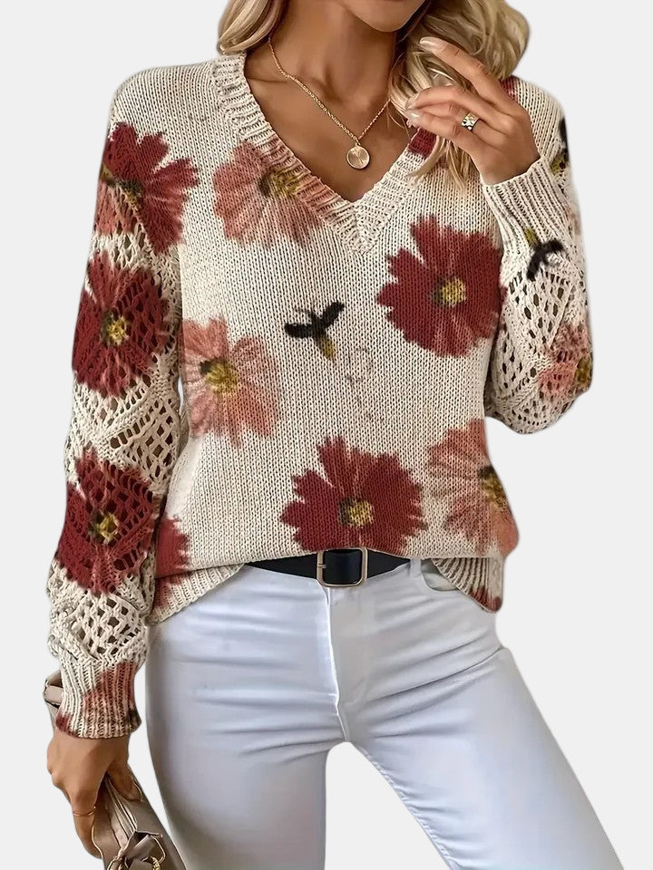 Fern | Blooming Chic Knit Sweater