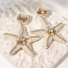Jane | Starfish Pearl Earrings