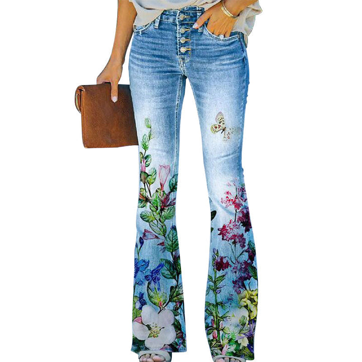 Kausar | High-Waisted Stretch Jeans