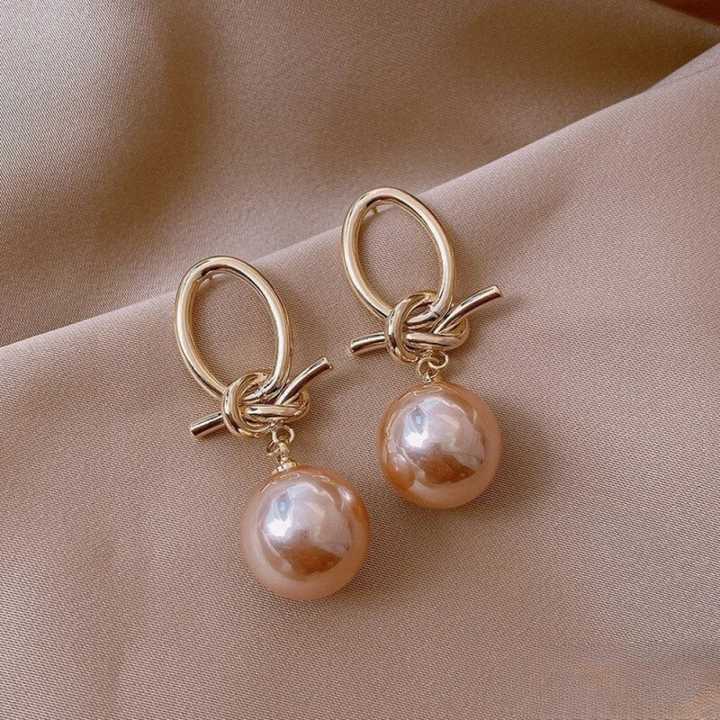 Diamond | Pearl Drop Earrings