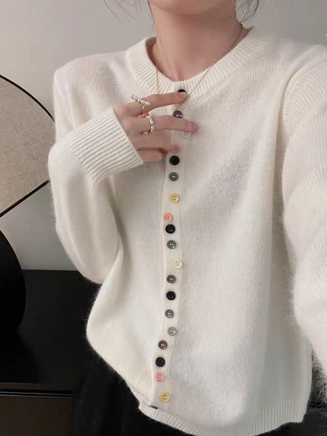Candy | Cardigan d'appoint à maille fine