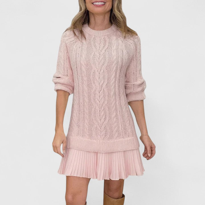 Sauge | Robe pull en maille