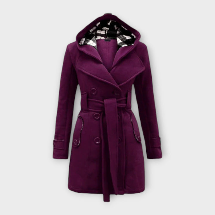 Savannah | Trench élégant à capuche