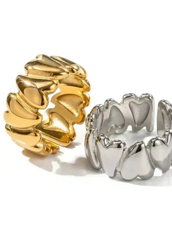 Aisha | Wrap Heart Ring