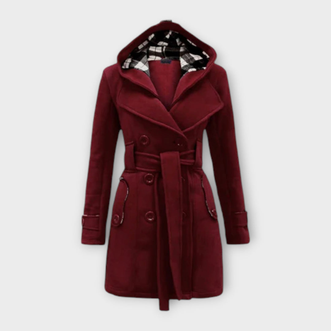 Savannah | Trench élégant à capuche