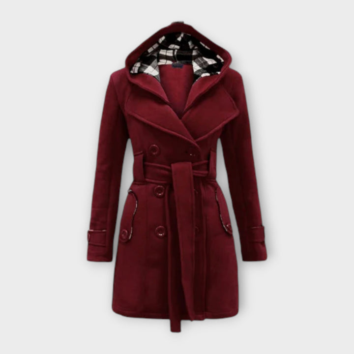 Savannah | Trench élégant à capuche