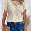 Leah | Chic Round Neck Knit Top