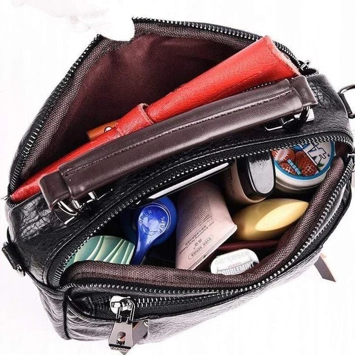 Iyra | Versatile Bag In Golden Cognac Shade