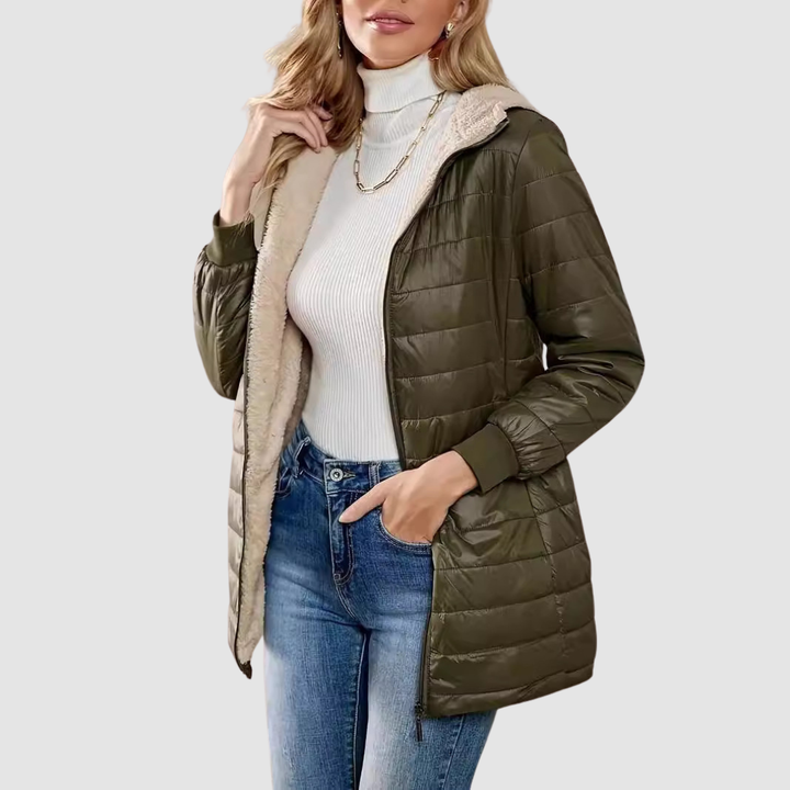 Eilidh | Fleece-Lined Quilted Winter Coat