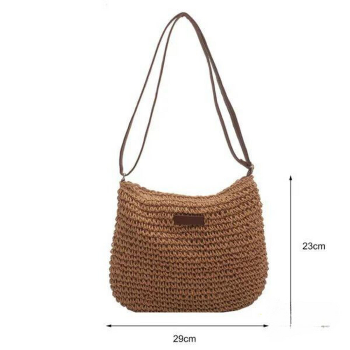 Mehnaz | Classic Woven Style Shoulder Bag