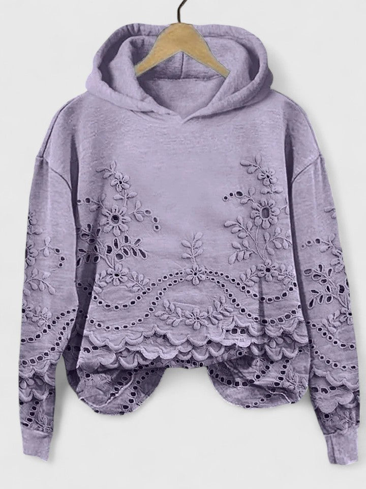 Evangeline | Sweat à capuche brodé