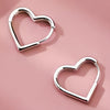 Eve | Golden Heart Stainless Steel Earrings