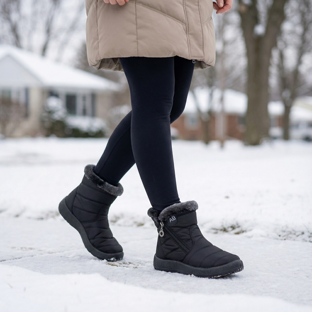 Shabana | Fur Lined Winter Ankle Boots