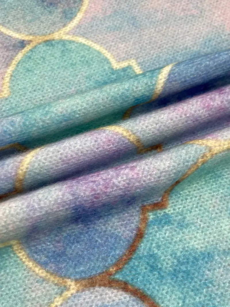 Kinsley | Pull à col roulé aquarelle de rêve