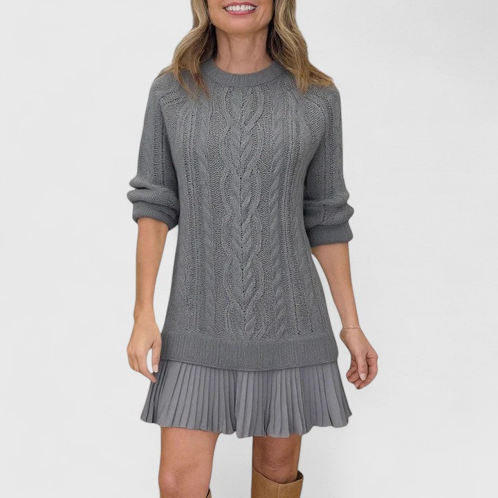 Sauge | Robe pull en maille