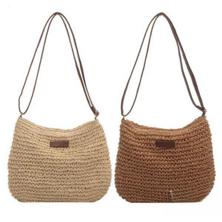 Mehnaz | Classic Woven Style Shoulder Bag