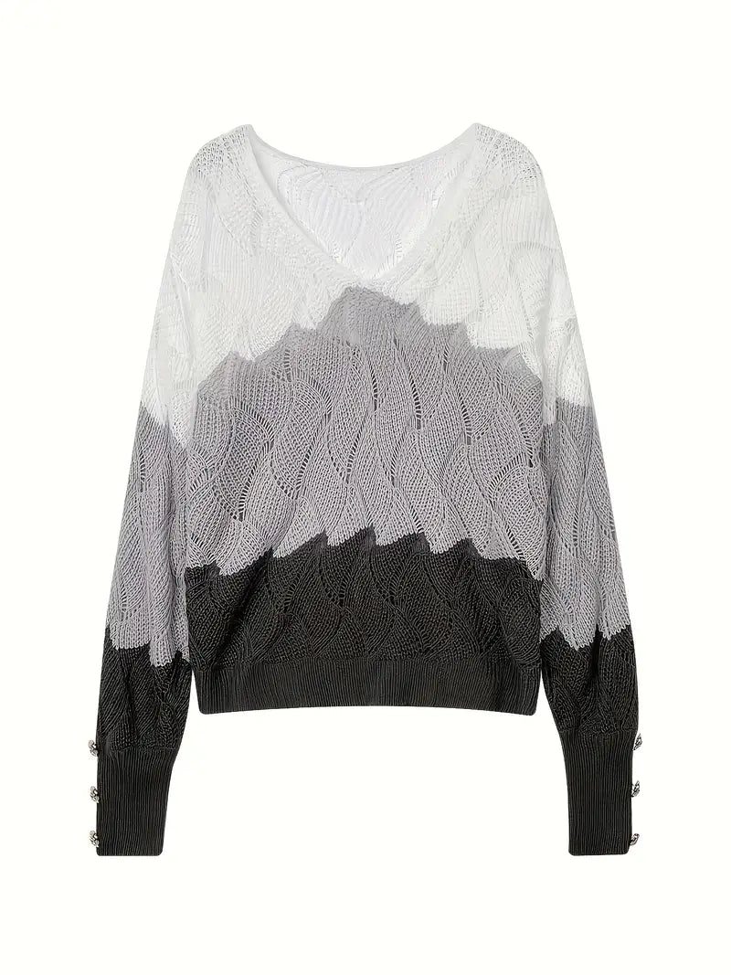 Keira | Cozy Chic Wave Knit Sweater