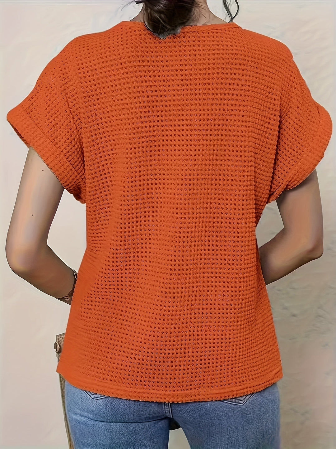 Leah | Chic Round Neck Knit Top