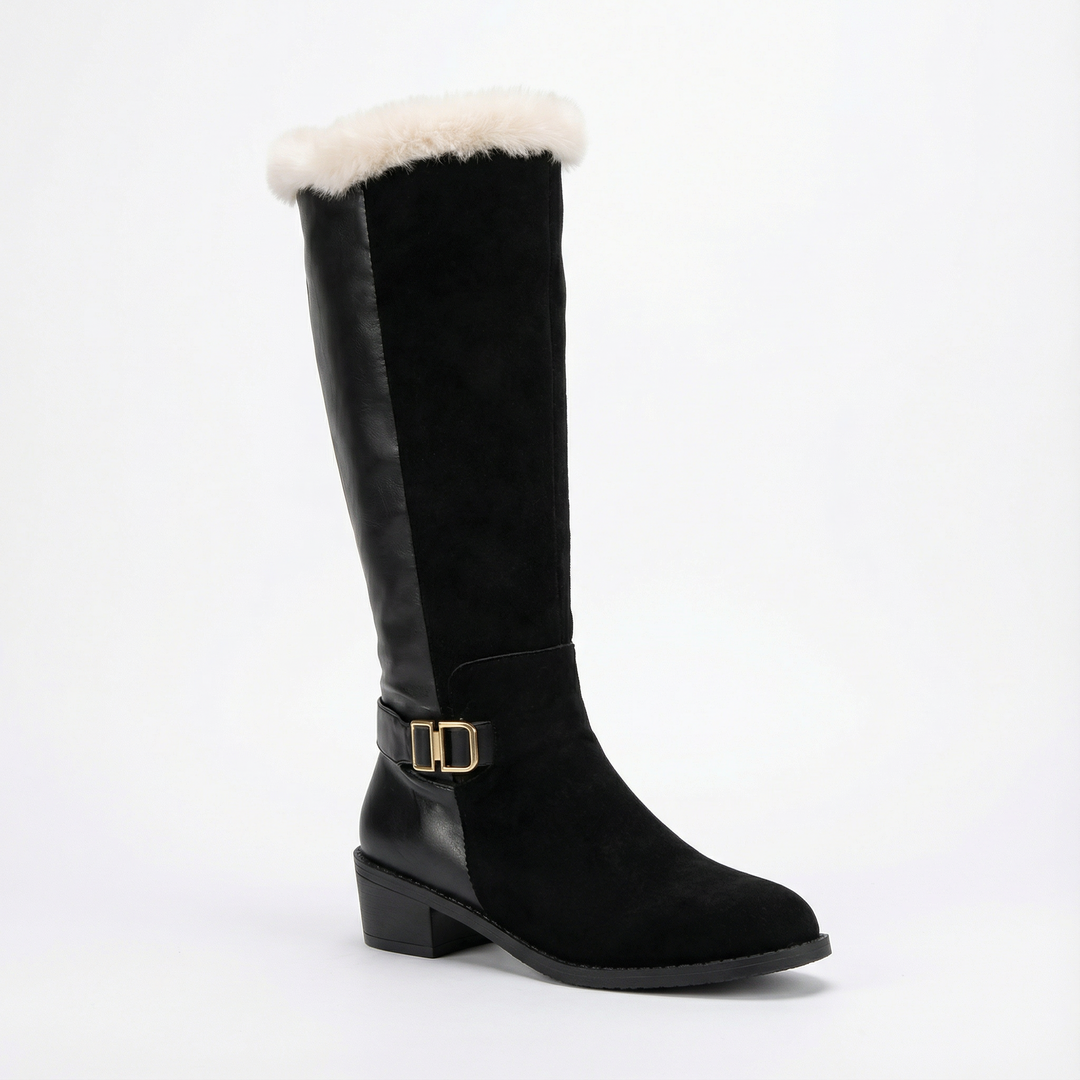 Remington | Bottes d'hiver hautes en suédine doublées de polaire