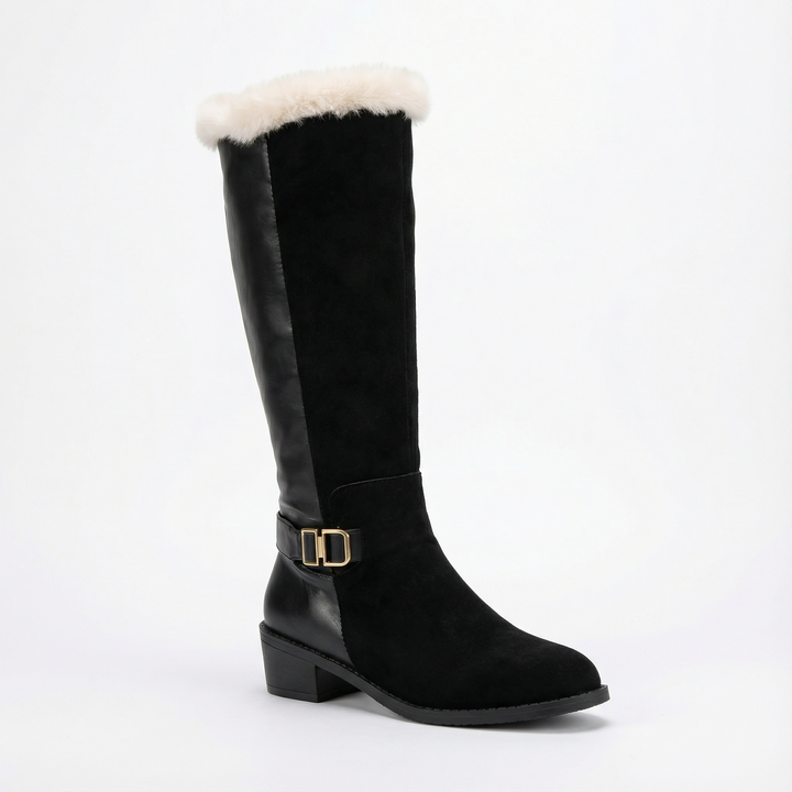 Remington | Bottes d'hiver hautes en suédine doublées de polaire