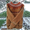 Callista | Fair Isle Yoke Knit Sweater
