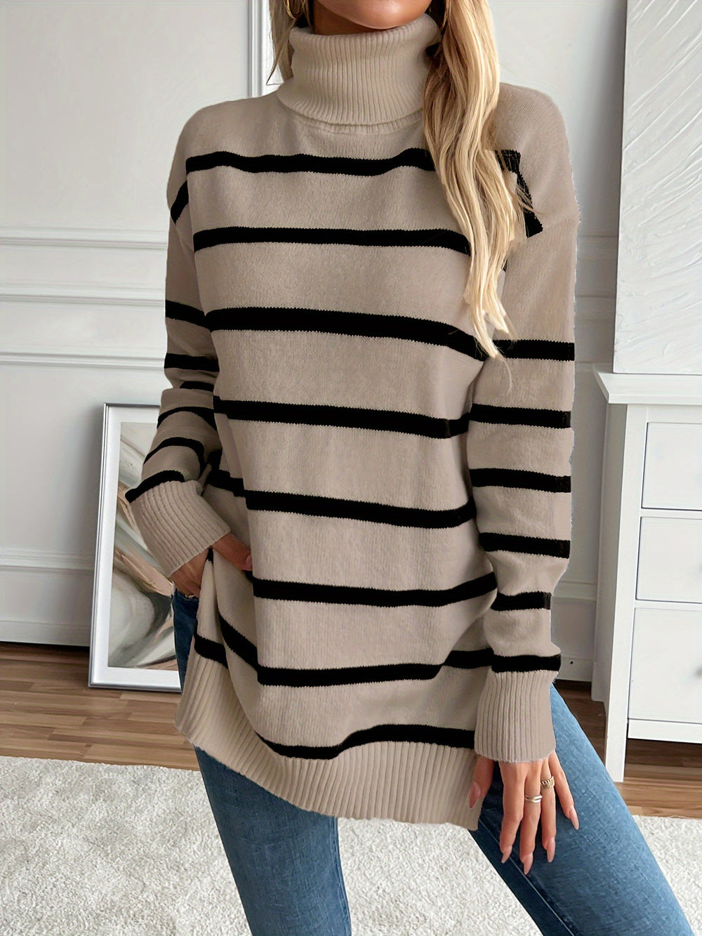 Regina | Striped Sweater