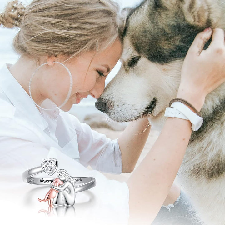 Liberty | Dog Icon Ring