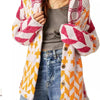 Kyline | Bold Geometric Cardigan