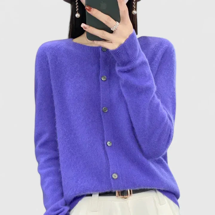 Nina | Classic Button Cardigan