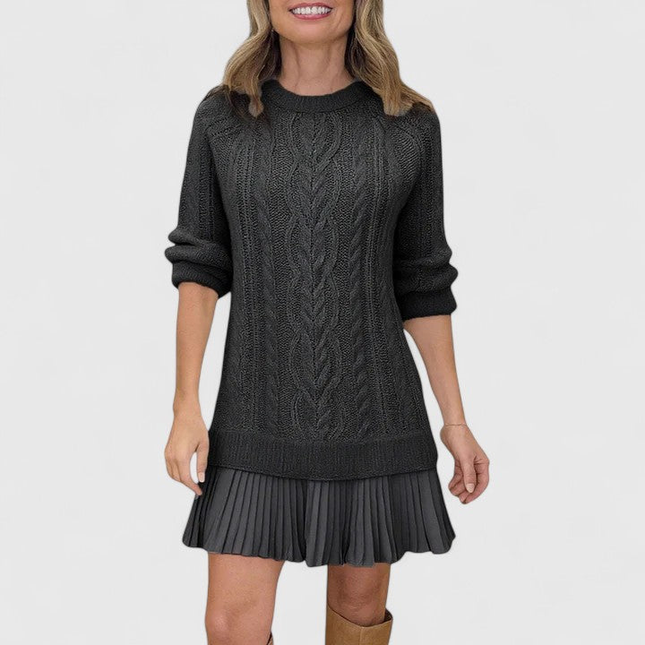 Sauge | Robe pull en maille