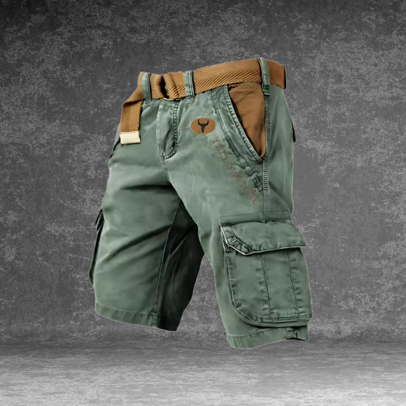 Etienne 6-Pocket Cargo Pants Light Green