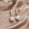 Shazia | Chic Pearl & Zirconia Earrings