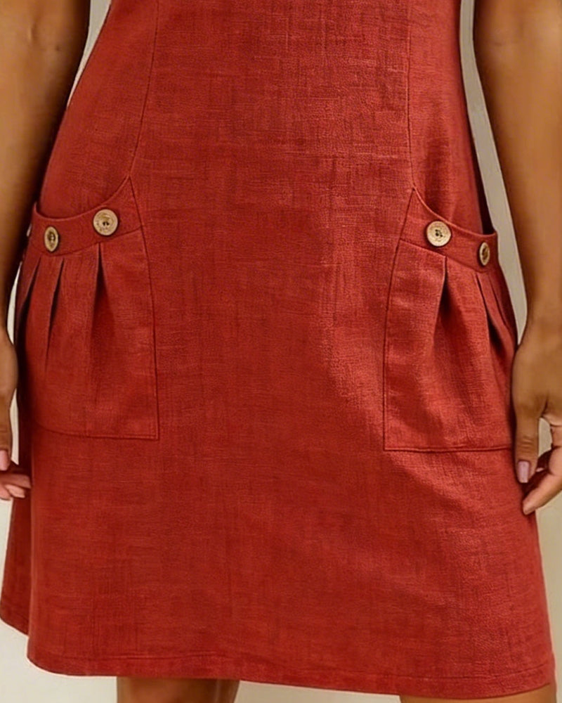 Leliana Elegant Everyday Dress detail