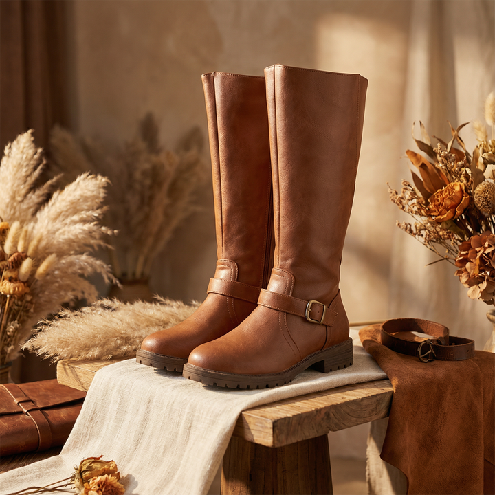 Kimberlyn | Knee High Riding Boots