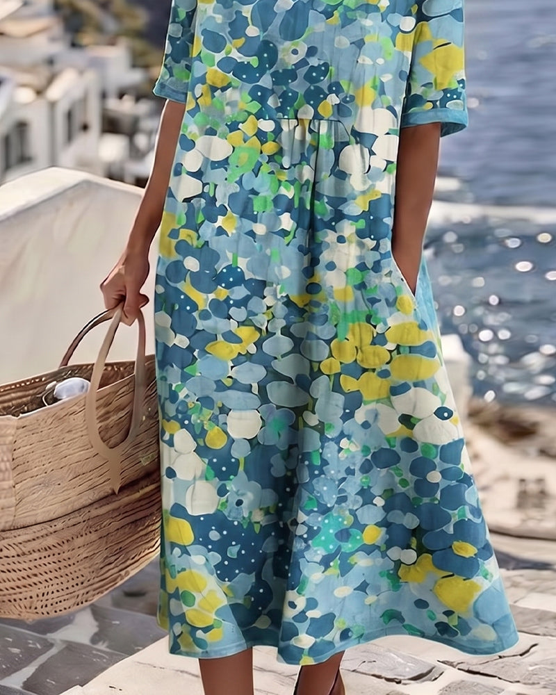 Elena Dress model