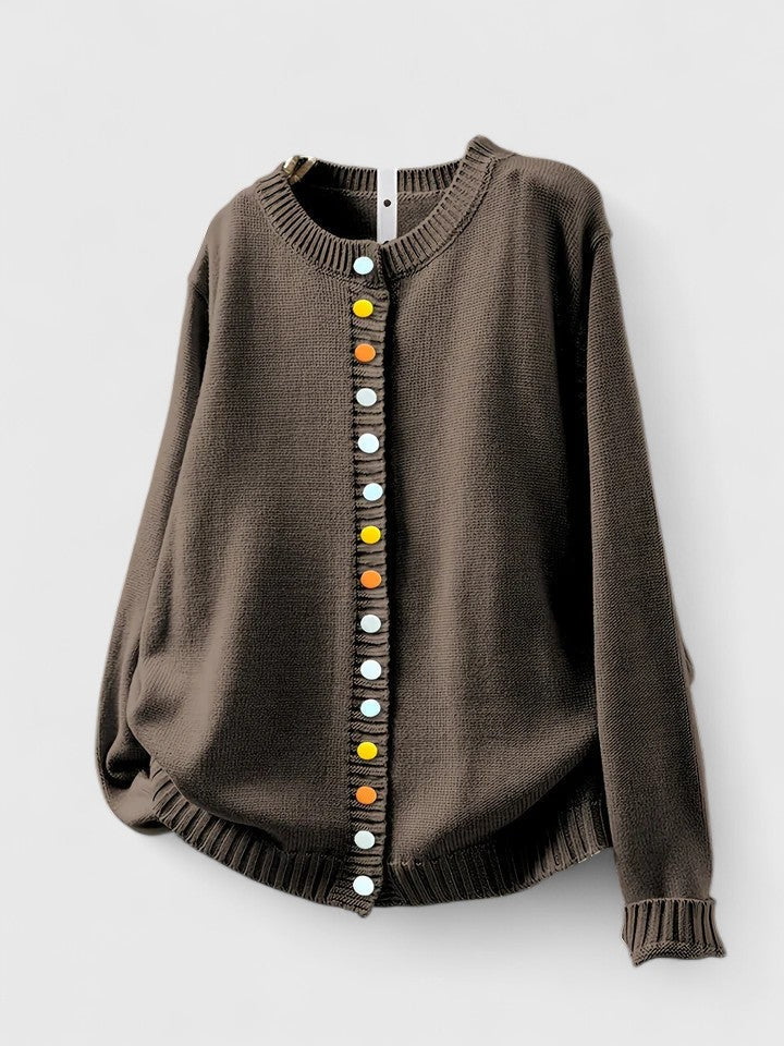 Kara | Whimsical Button Cardigan