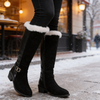 Remington | Bottes d'hiver hautes en suédine doublées de polaire