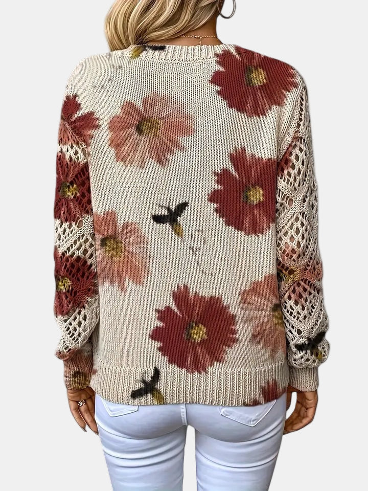 Fern | Blooming Chic Knit Sweater