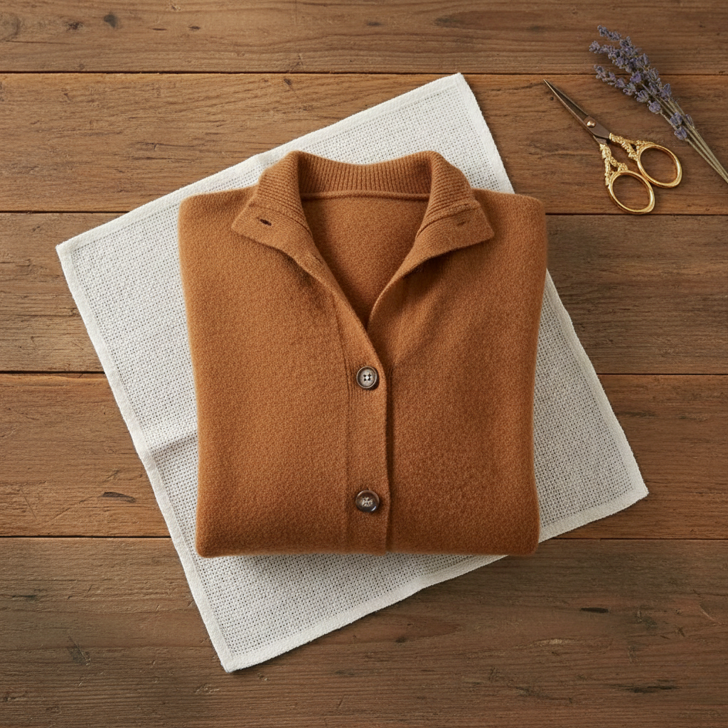 Tayah | Button-Up Collared Knit Cardigan