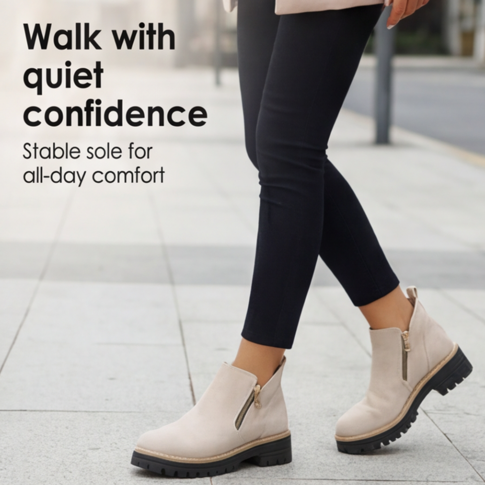 Paytyn | Side-Zip Suede Chelsea Boots