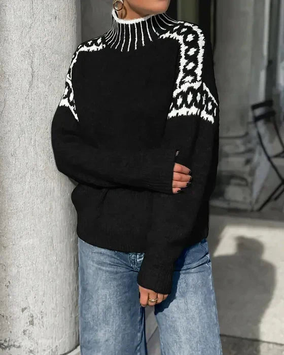 Cosima | Nordic Knit Turtleneck Sweater