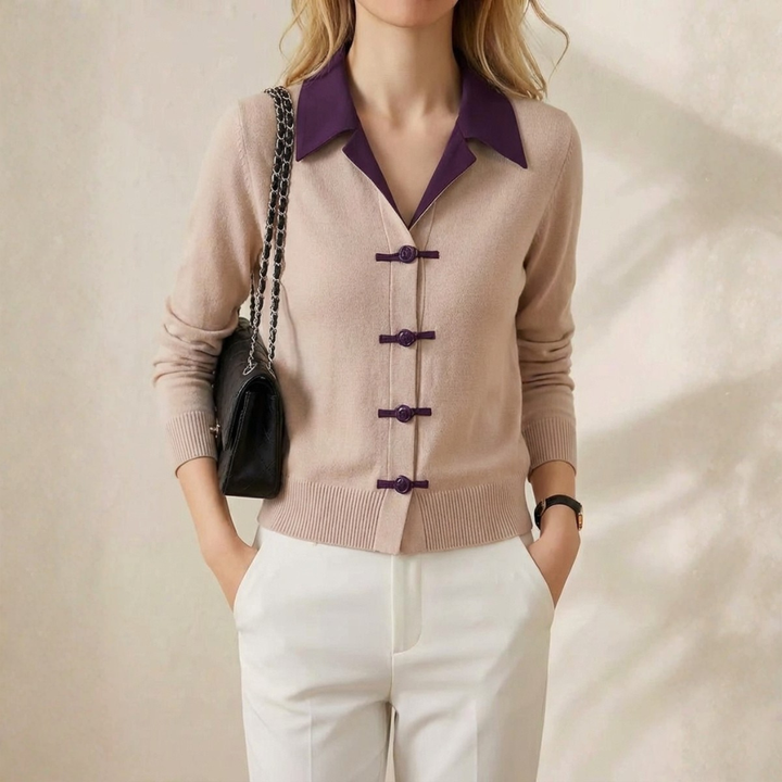 Aviana | Collared Cardigan