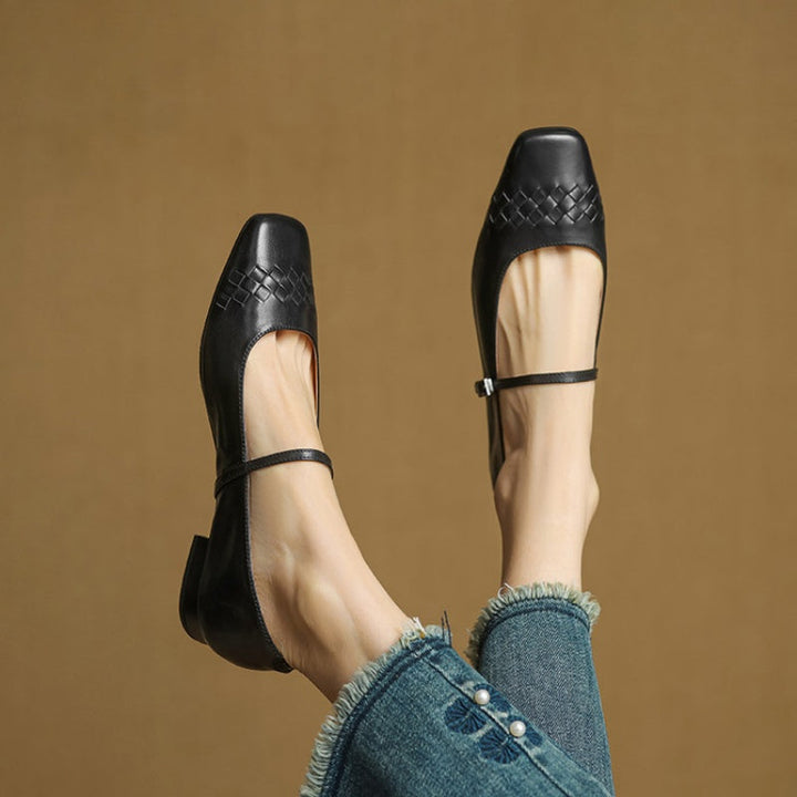 Verity | Square-Toe Flat