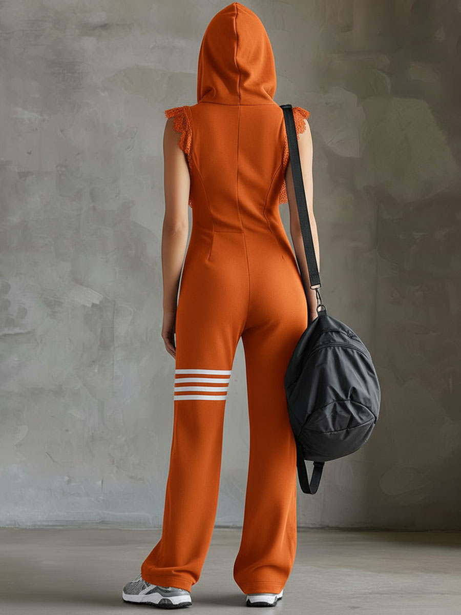 Eleanor Retro Jumpsuit detail
