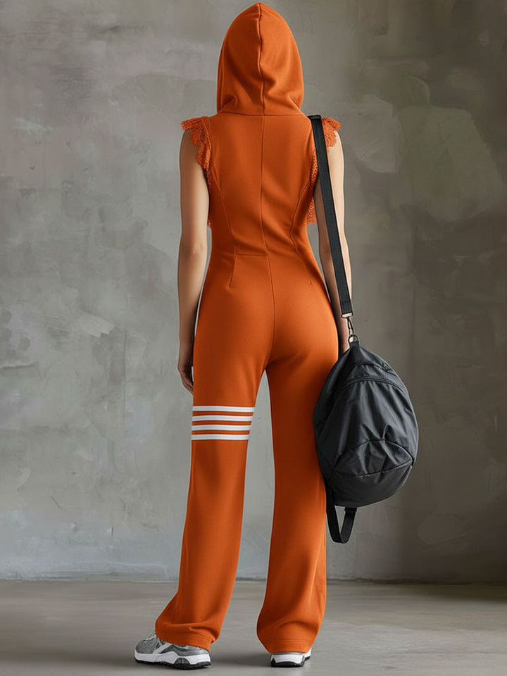 Eleanor Retro Jumpsuit detail