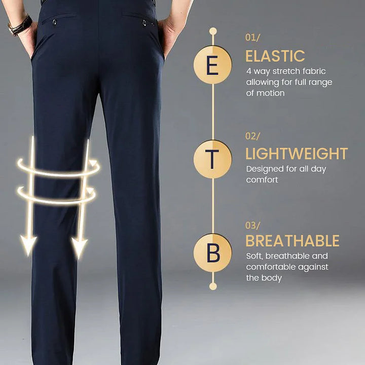 Ralf | Pantalon stretch à coupe décontractée